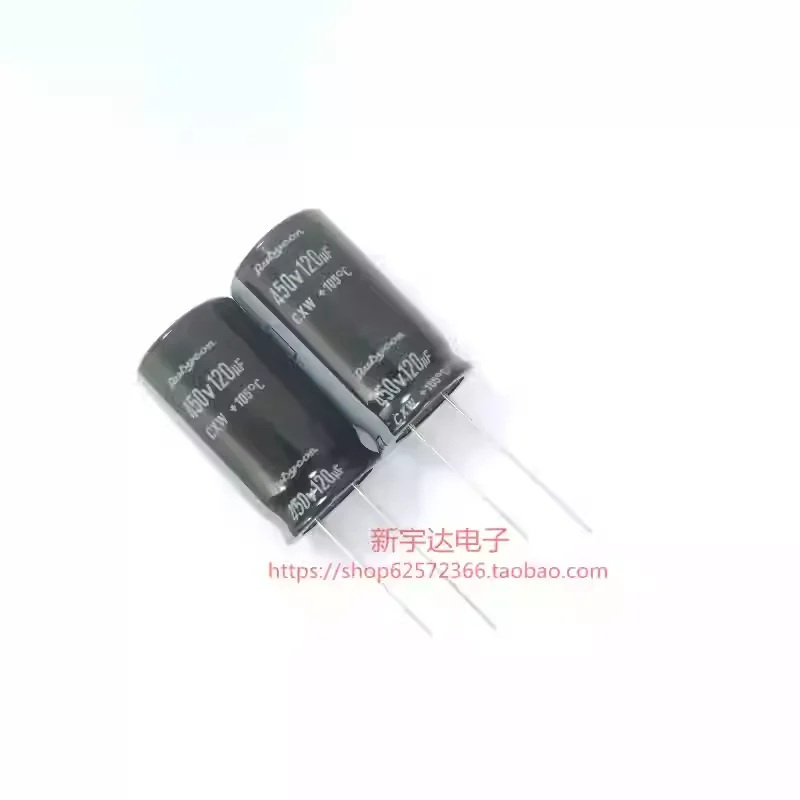 

5-50 шт. 450V120UF 18X31.5 Японский высокочастотный долговечный электролитический конденсатор Ruby CXW 120UF450V