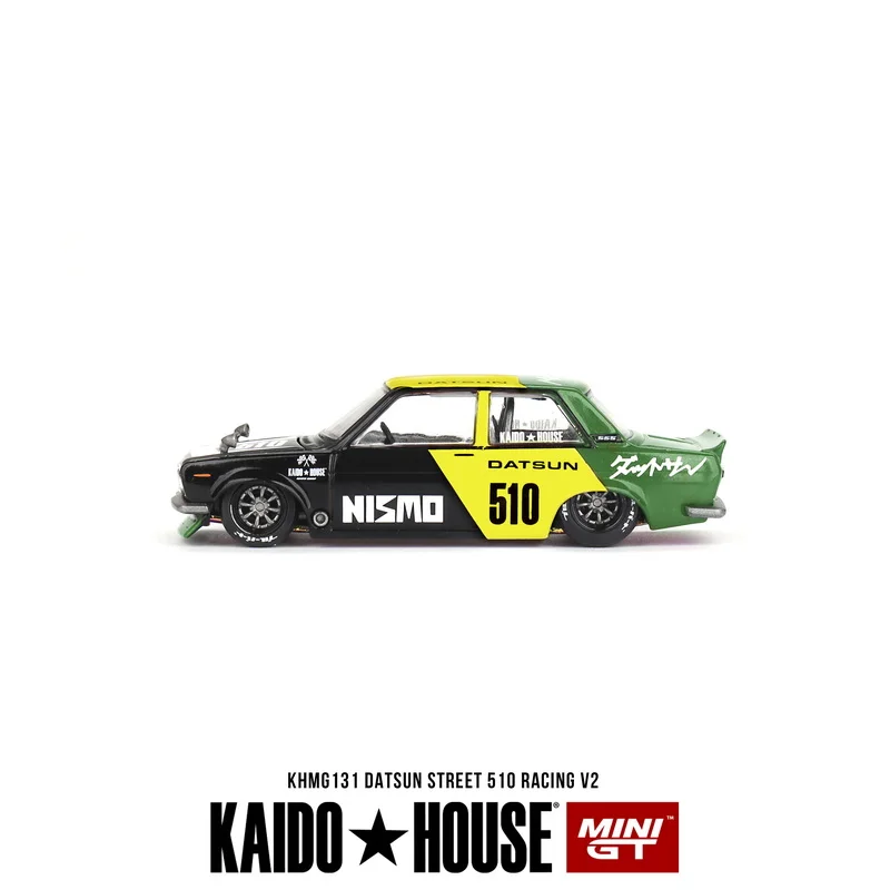 

TSM MODELS KAIDO HOUSE MINIGT #KHMG131 1:64 Datsun Street 510 Racing V2 diecast alloy car model gifts