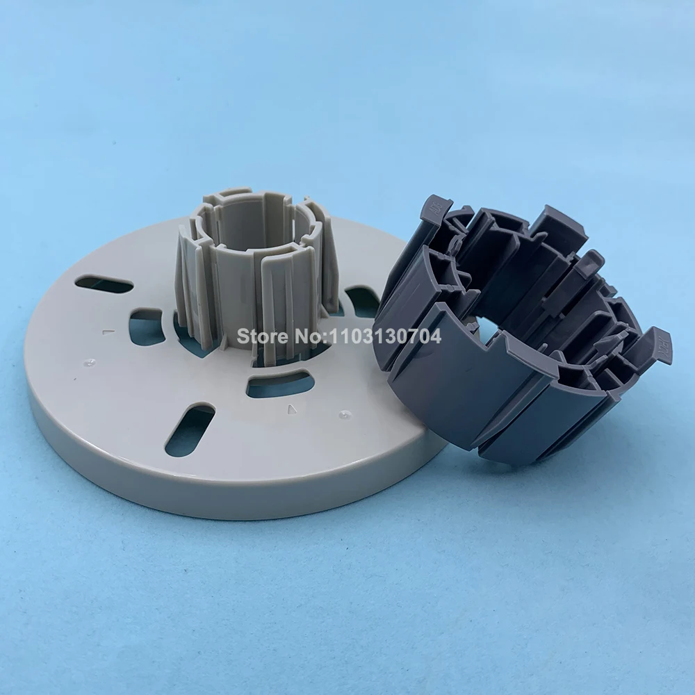 Mutoh RJ 900C VJ1604 1300 1204 1618 VJ1638 1624 كتلة الطابعة لوحة الورق وسائل الإعلام ورقة تناول نظام الوسائط الأسطوانة حامل البلاستيك #3