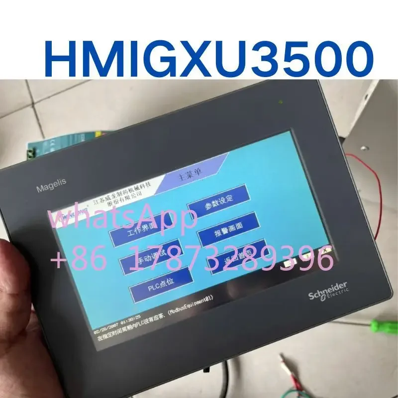 

Used Touchscreen HMIGXU3500 tested OK and shipped quicklyQuick delivery