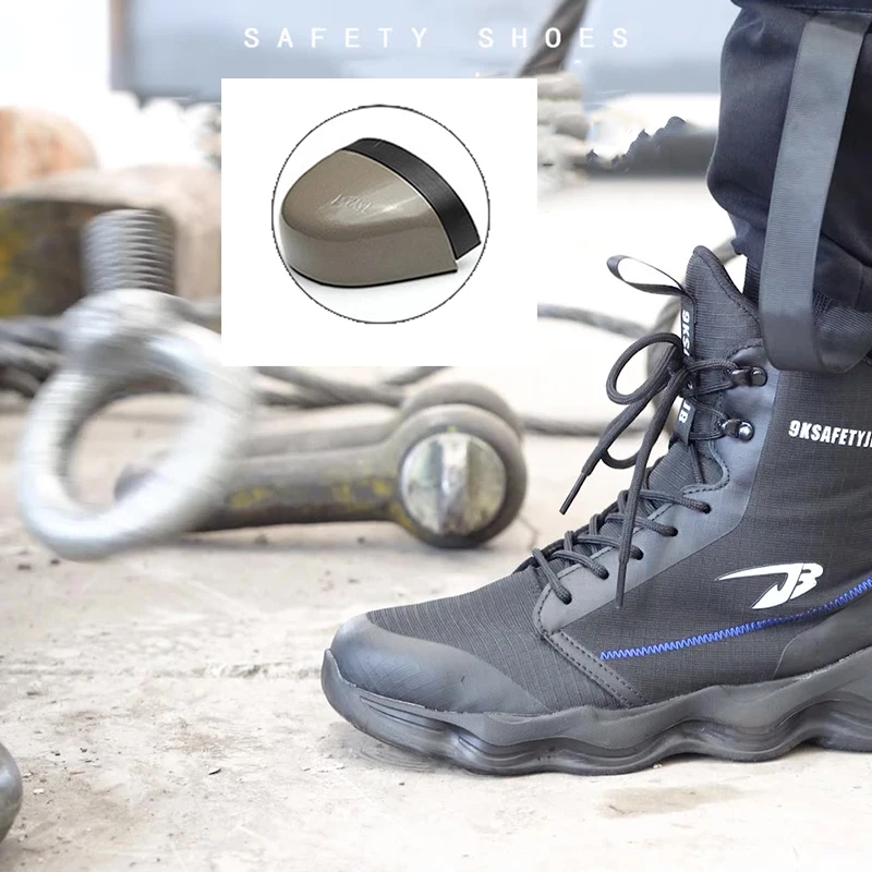 Scarpe antinfortunistiche scarpe da ginnastica da lavoro antiurto antiforatura scarpe da lavoro leggere stivali antinfortunistici da uomo con punta