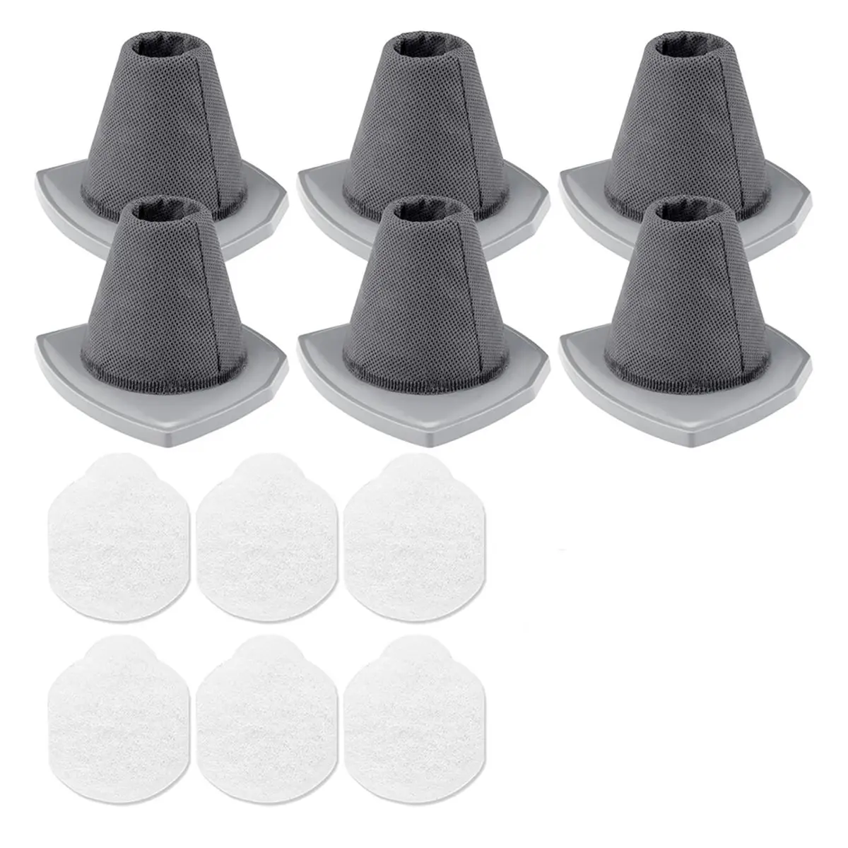 [SAF] 6Pack Vacuum Filter Set for NES215A/NES210 Includes Pre-Motor Filters