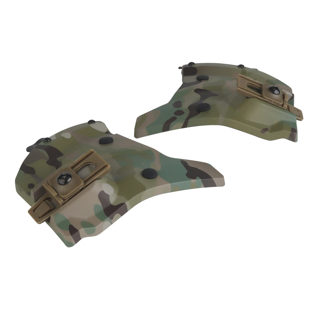 Casco táctico Wendy Ex 3.0 con riel lateral y orejeras Airsoft - imagen 4