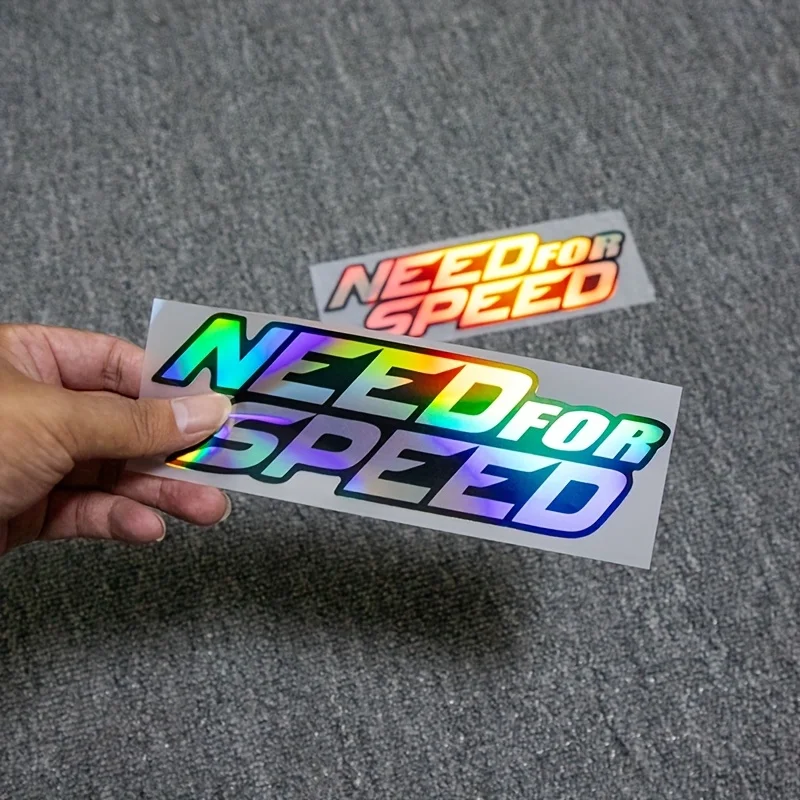 Racing Speed Sticker 1PC Fast Driving Waterproof Vinyl Decal Motorcycle Scooter Tank Windshield Car Window Decor