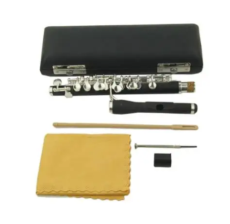 

Piccolo Flute With c Key Silver Plated Instrument Maintenance Woodwind