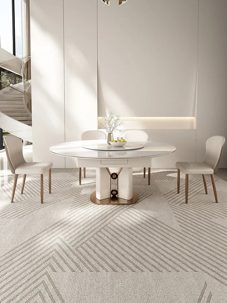 Premium Advanced mahjong table, slate, dining table, versatile, modern minimalist restaurant, home automatic, multifunctional