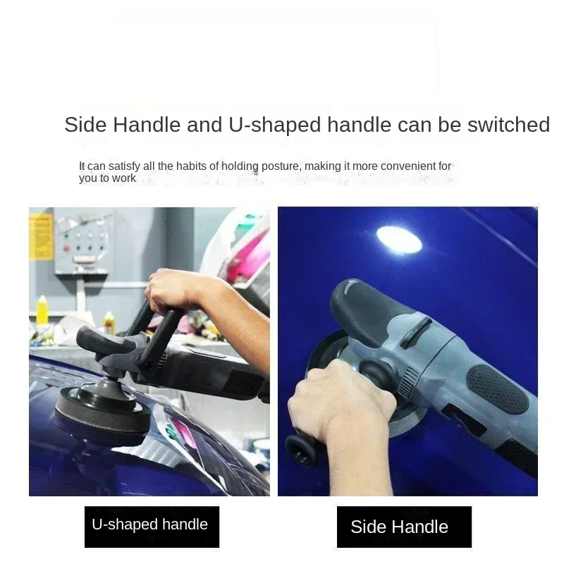 Top Quality First Sharing 220V Digital Display Double Handle Vibration Eccentric Polishing Machine 15mm Crystal Electroplating S