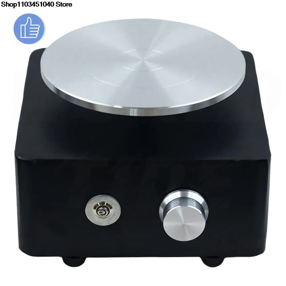 

DIYRechargeable Electric Pottery Wheel Machine For Art Crafts Ceramics Clay Pottery Tools MINI Pottery Turntable 0-160RPM 2000MA