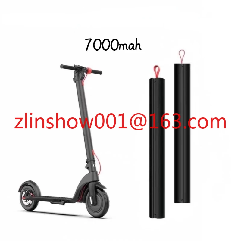 HX-X7 electric scooter upgraded with 7000mah 36V dedicated battery with large capacity