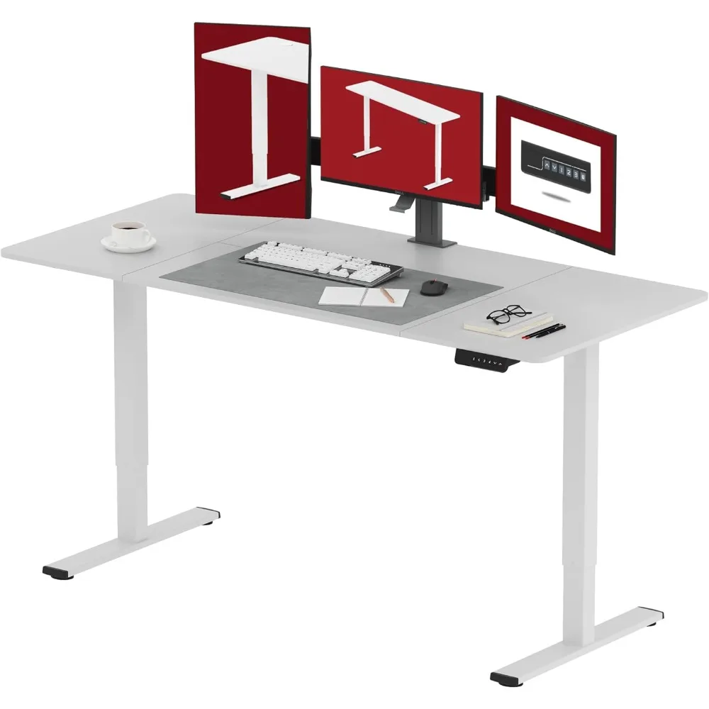 

Electric Standing Desk 71x32 Inch Height Adjustable Stand Up Desk Home Office Computer Workstation Sit Stand Home Office Desk