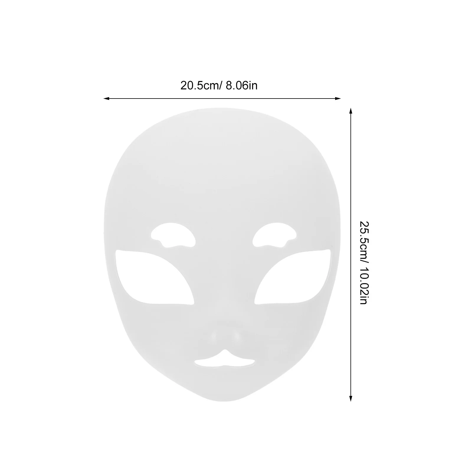 قناع قاعدة رأس Fursuit DIY، إكسسوار زي حيوان أبيض فارغ لحفلات تنكرية للهالوين وحفلات الكرنفال