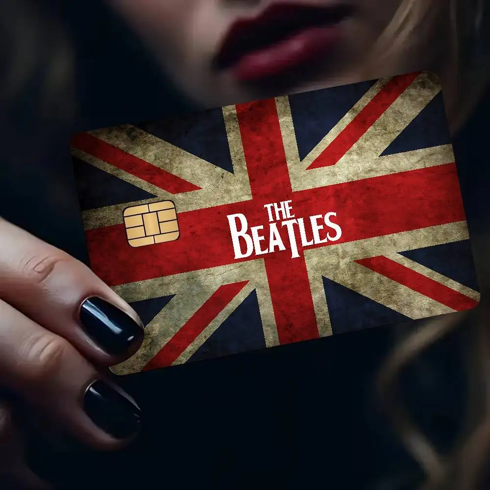 Rock Band T-he-b-beatles Anime Young Creidt Card Debit Card Sticker Film Case Front Tape For Small Big Chip No Chip