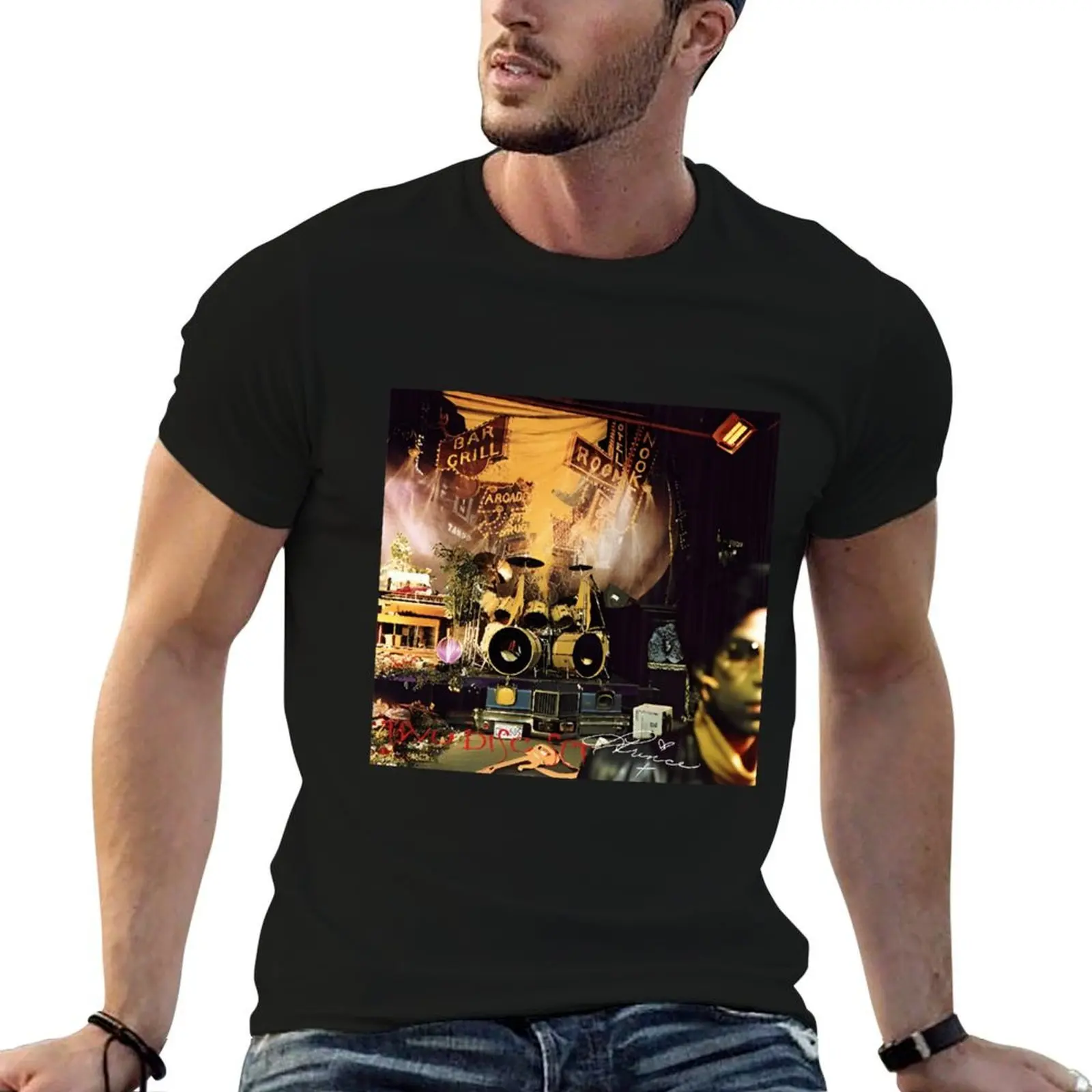 Sign 'O' the Times album old band T-Shirt affliction shirts animal prinfor boys mens graphic t-shirts pack