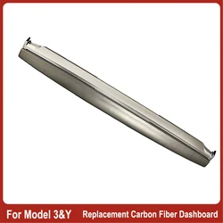 For 2021 - 2023 Tesla Model 3 2021-2024 Model Y Real Carbon Fiber Dashboard Car Interior Accessories