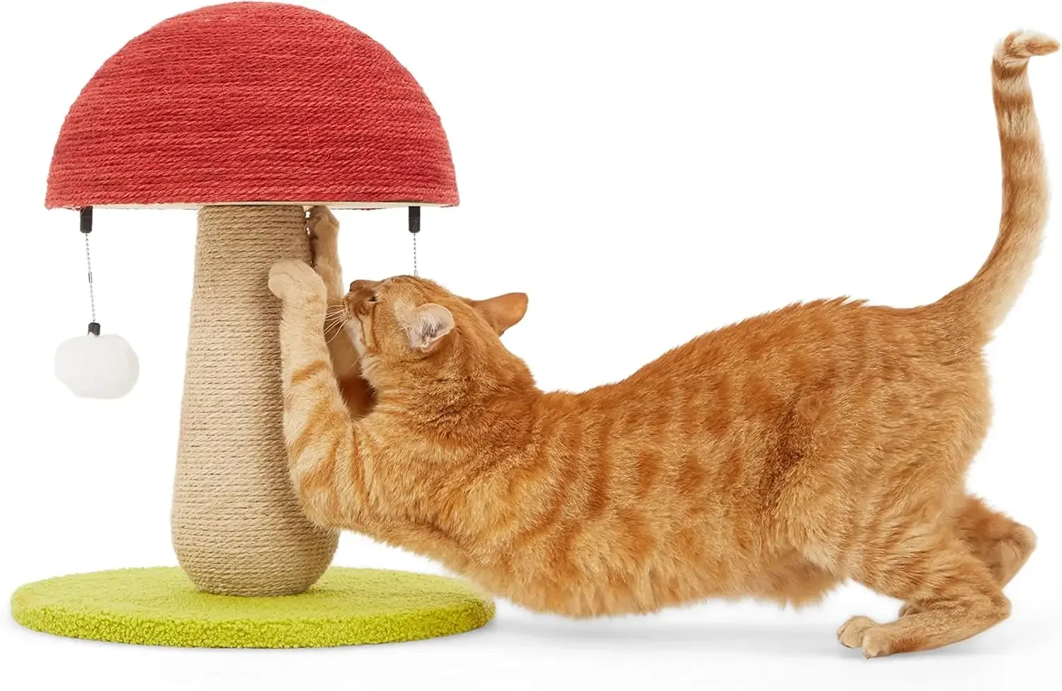 Toadstool Scratch Post for Cats