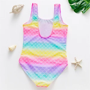 Kızlar için mayo tek parça, sırtı açık, kısa, deniz kızı, pul, balık, yaz modası O kadar güzel mayo için en iyi 10 satış-no. 6