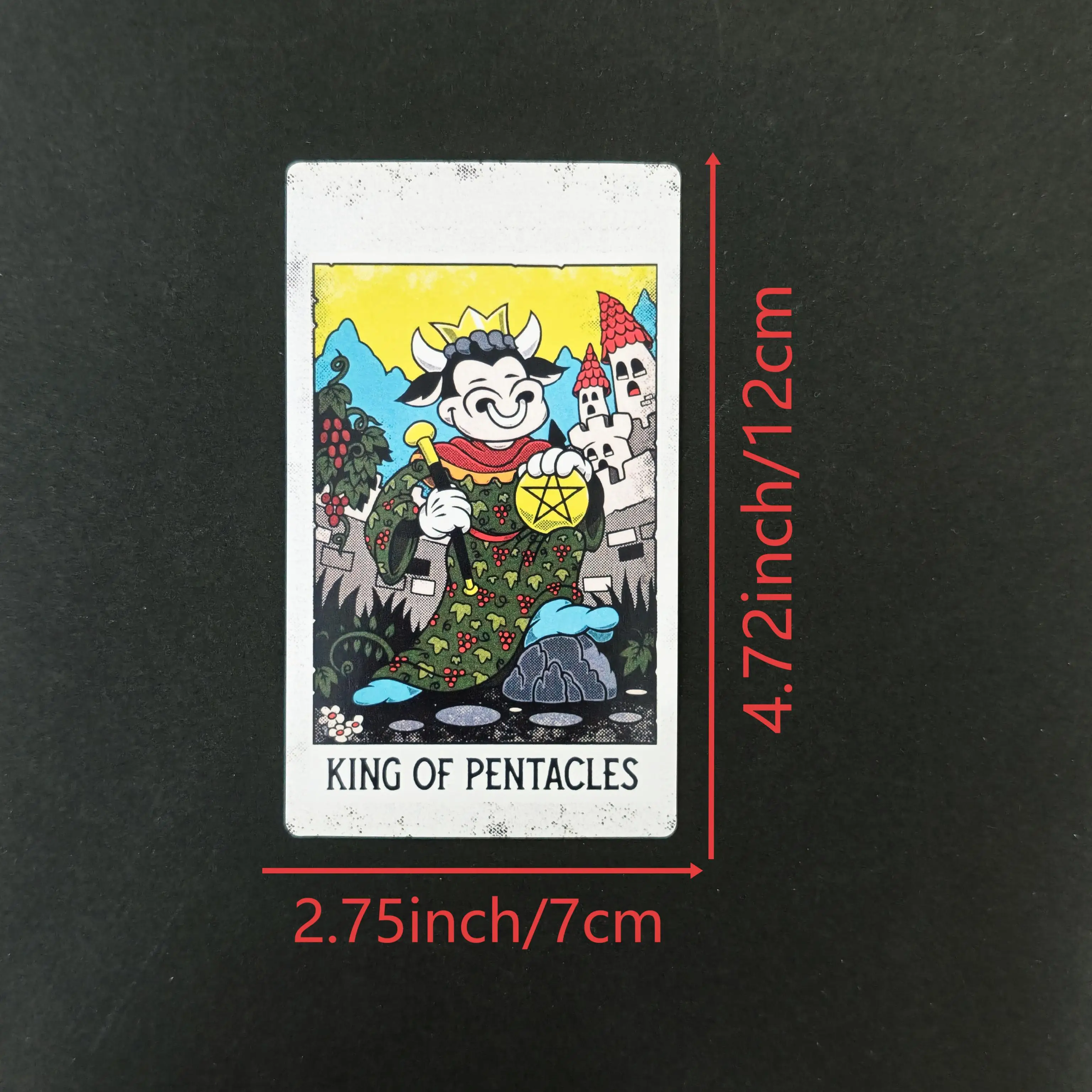 12x7 سنتيمتر الغامضة Medleys خمر الكرتون بطاقات التارو A 78 أوراكل الإنجليزية رؤى العرافة طبعة بوراد لعب الألعاب #2