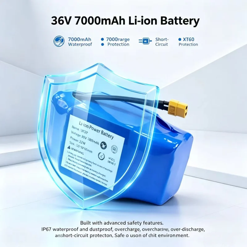 Original 36V 10S2P 18650 Battery Pack Low Self Discharge Long Cycles Compatible Sagittarius Hoverboard Mini E-Scooter