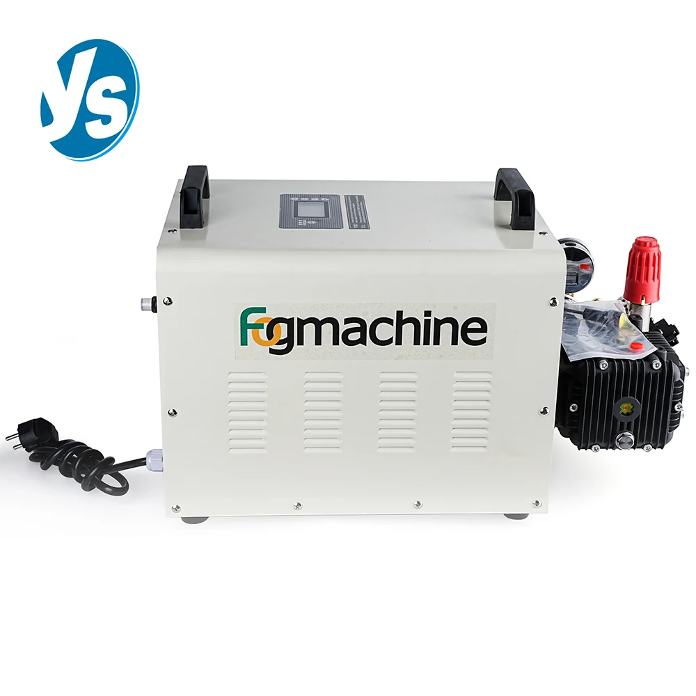 0.5L-15L/Min High Pressure Fog Machine - Outdoor Misting System for Cooling, Mushroom Growing & Industrial Humidification