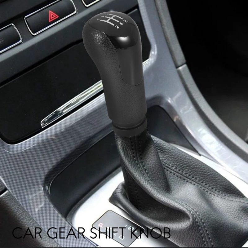 Car 5-Speed Gear Shift Knob Shifter Lever Handball For Ford Fiesta Fusion Transit Connect 2S6R7217AC 1151765