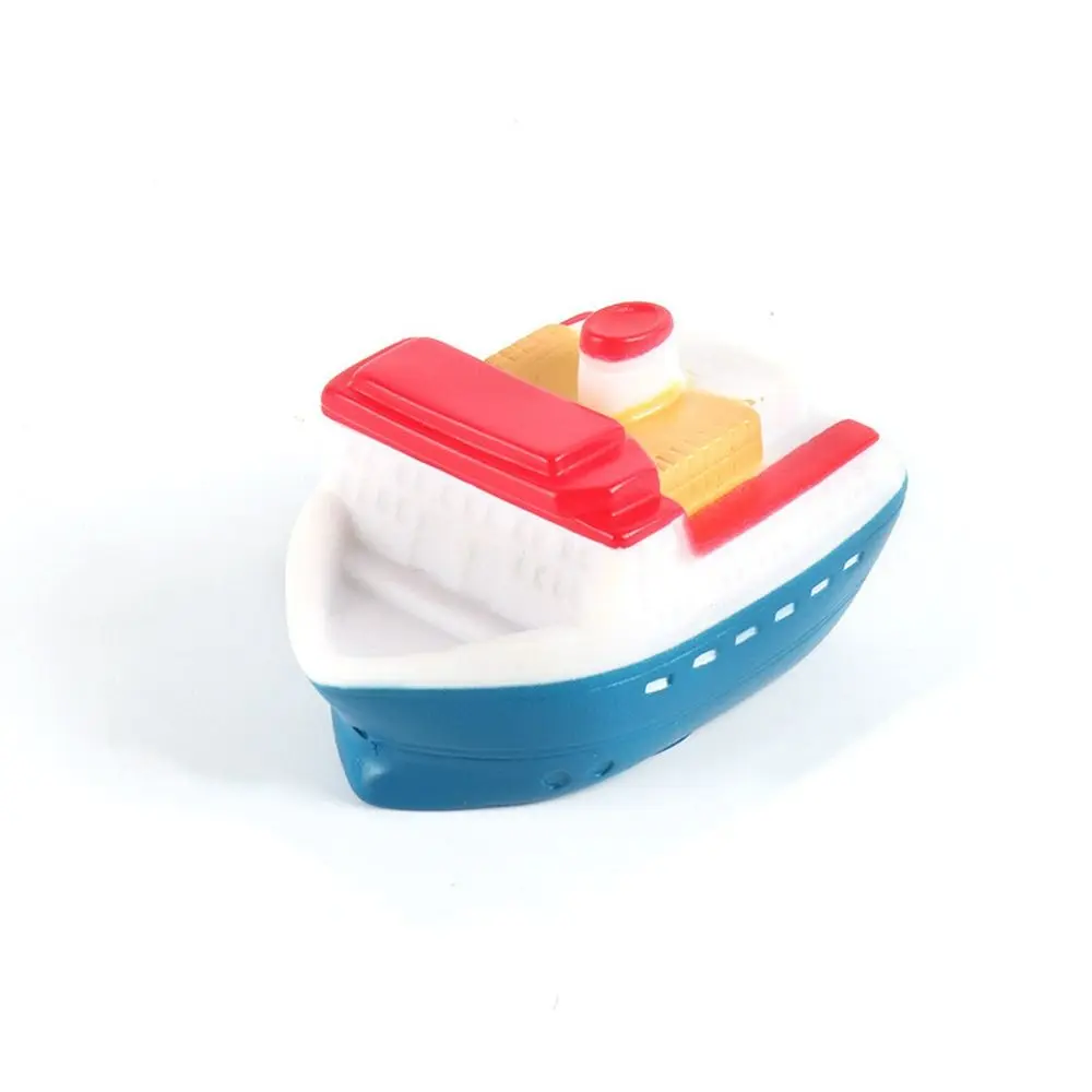 Funny Gifts Boat Plane Baby Bath Water Spray Float Squeeze Swimming Water Toys Vehicle PVC Bathing Water Play