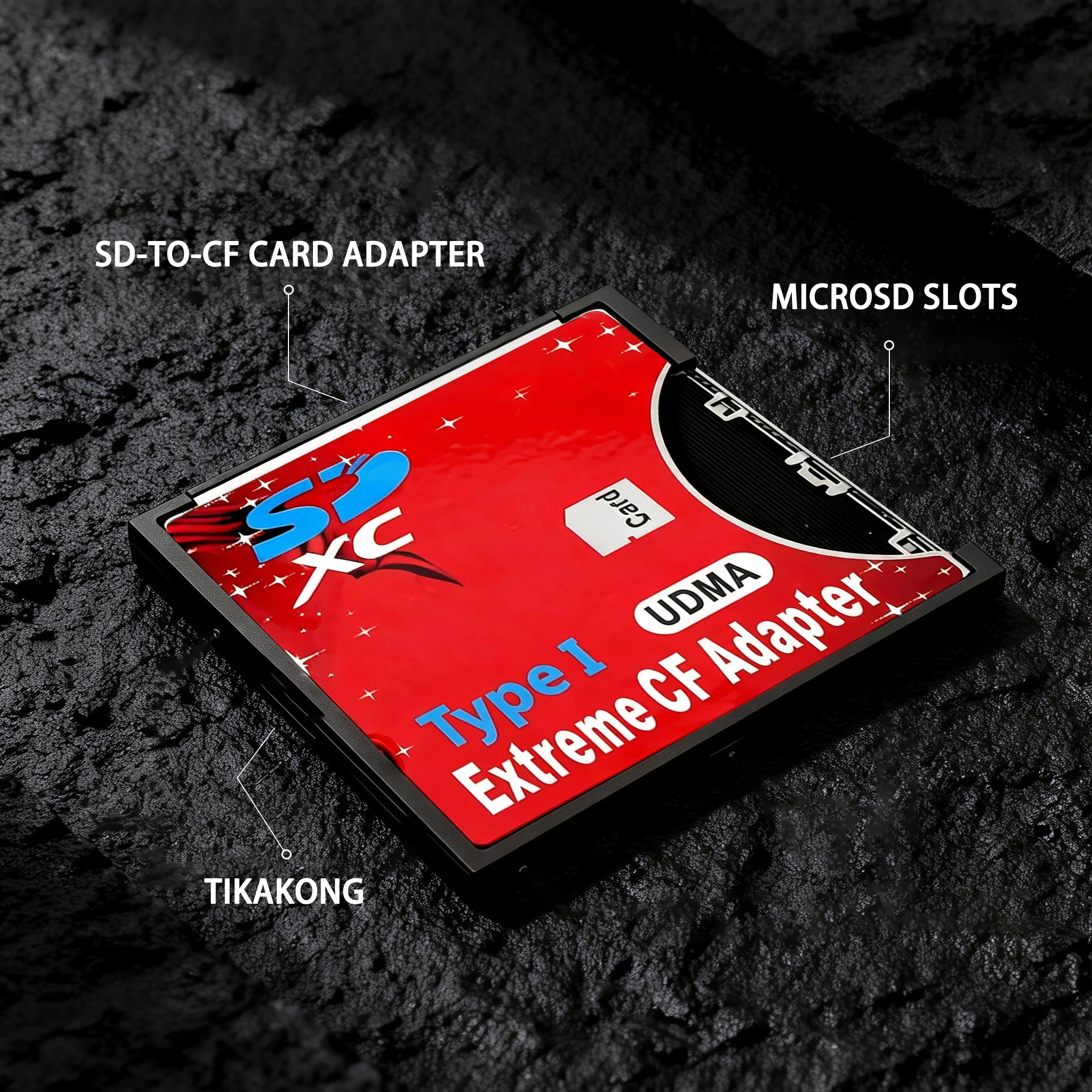 1PC Sd To Cf Card H…