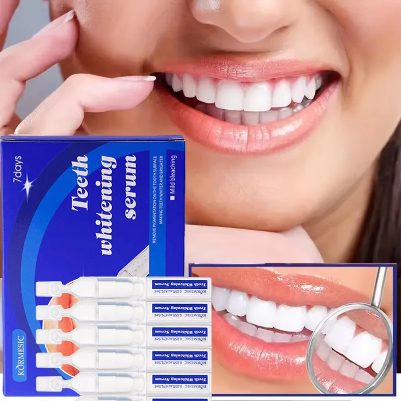 

Teeth Whitening Serum Strips Remove Pigmention Tooth Surface Brighten Your Smile Dental Stone Removal Teeth Care for Oral Health