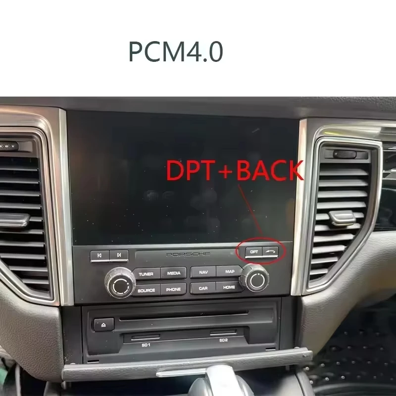 AUTOABC Draadloze CarPlay Android Auto Multimedia AirPlay Decoder Box voor Porsche PCM3.1 Panamera Cayenne Cayman Macan Boxster