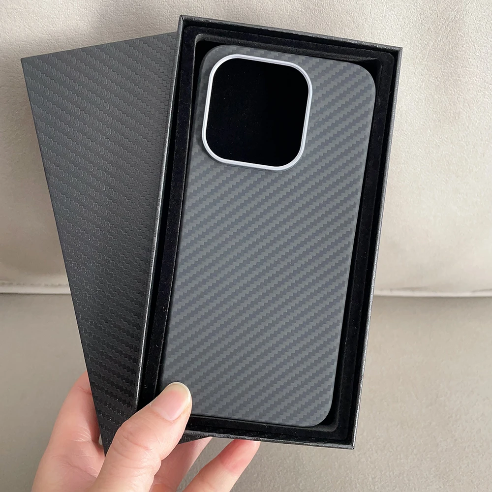 Real Carbon Fiber Case for OnePlus 15 for Magsafe Case Magnetic Aramid Back Cover for Oneplus 15 Ultra Thin Case Luxury