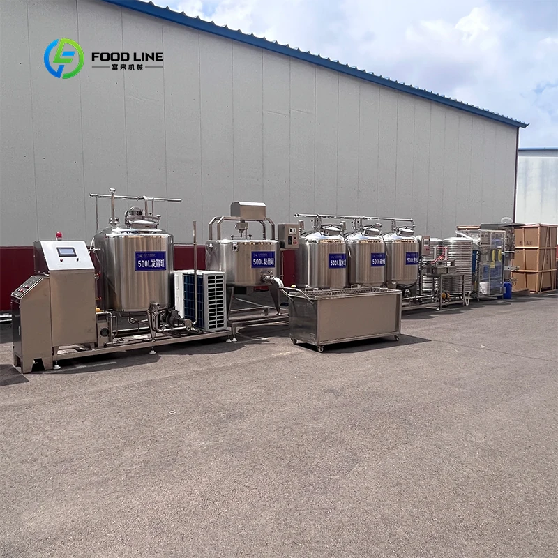 Custom High-efficiency Stainless Steel Butter Production Line for Large-scale Dairy Processing Plants