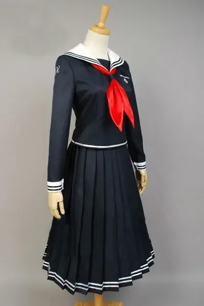 Game Danganronpa Cosplay Anime Dangan Ronpa 2 Costume Touko Fukawa Cosplay Costume Women JK School Uniforms