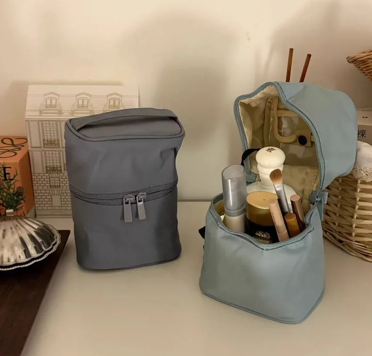 portable makeup-organizer-travel-cosmetic-bag-women's-makeup-bag-zipper-lipstick-storage-pouch-female-bath-washing-bag