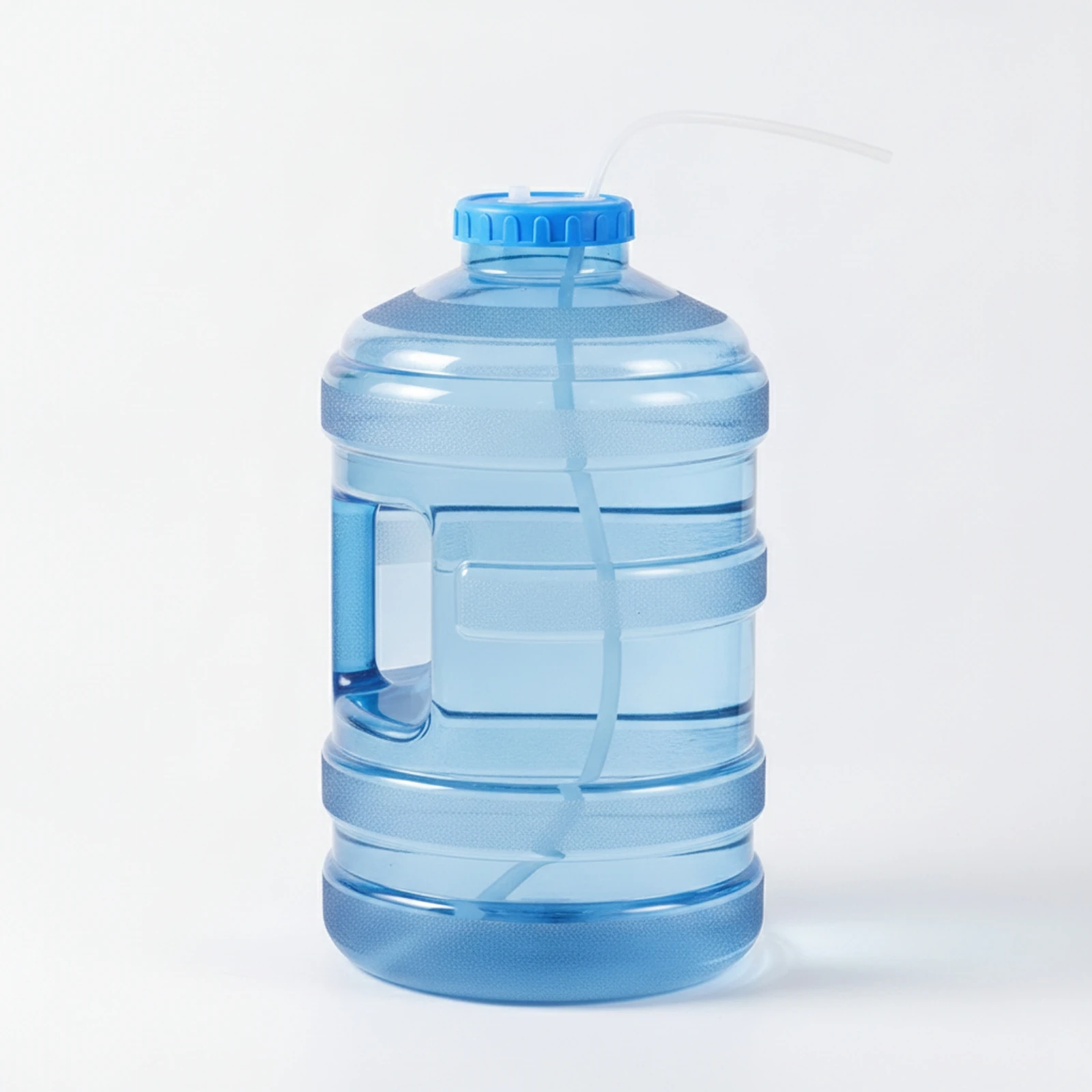 Water Jug with Handle Transparent Water Jug with Lid Dispenser Bottle with Hole Sealed Portable for Tea Lovers, Kitchen, Office view 5