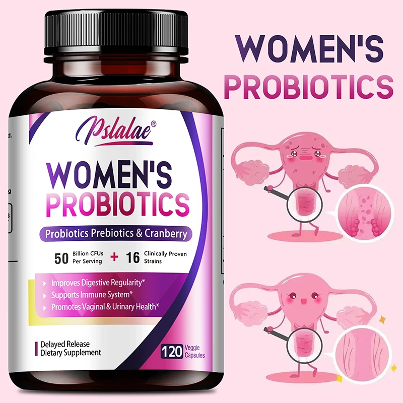 

Women’s Probiotic - Improves Intestinal Health, Improves Digestion, and Relieves Bloating and Gas