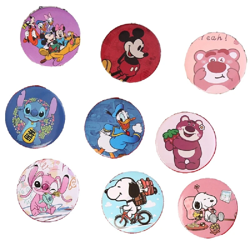 Nieuwe Disney Mickey Minnie Mouse Broche Leuke Grappige Donald Duck Daisy Sieraden Shirt Tas Rugzak Pin Badge Kids Kerstcadeau Meisje