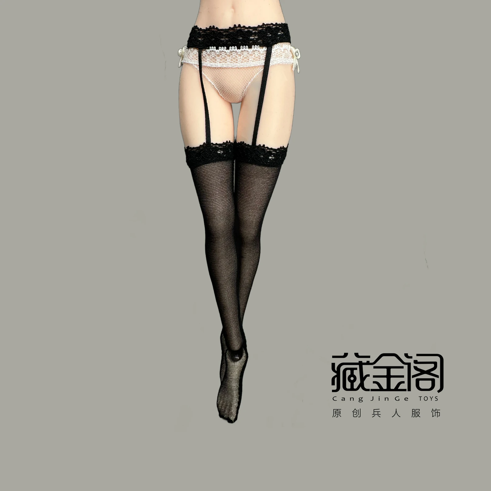 ชุดจั๊มสูทแบบบางสำหรับทหารหญิง ขนาด 1/6 พร้อมถุงเท้า รุ่น 12 นิ้ว TBL