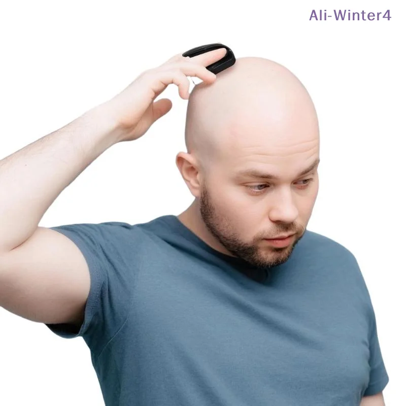{Winter4} Afeitadora manual multifunción con 3 cuchillas desechables, mini recortadora de pelo portátil para afeitar la cabeza y el cuello