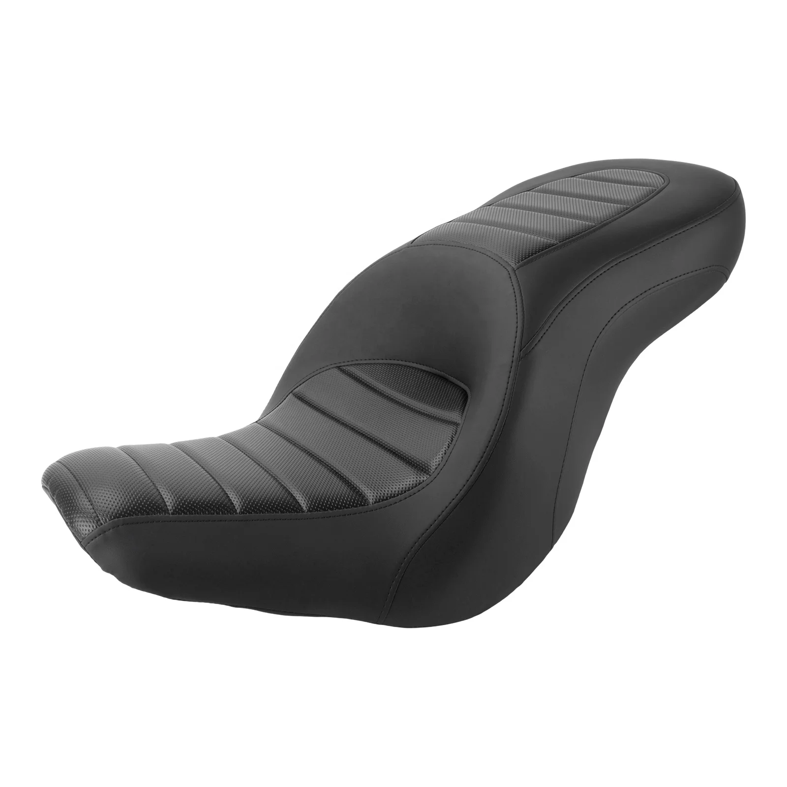 

Motorcycle Seat Driver Passenger Front Rear Two up Sitting Cushion for Harley Softail Low Rider S Sport Glide FLSB 2018-2024