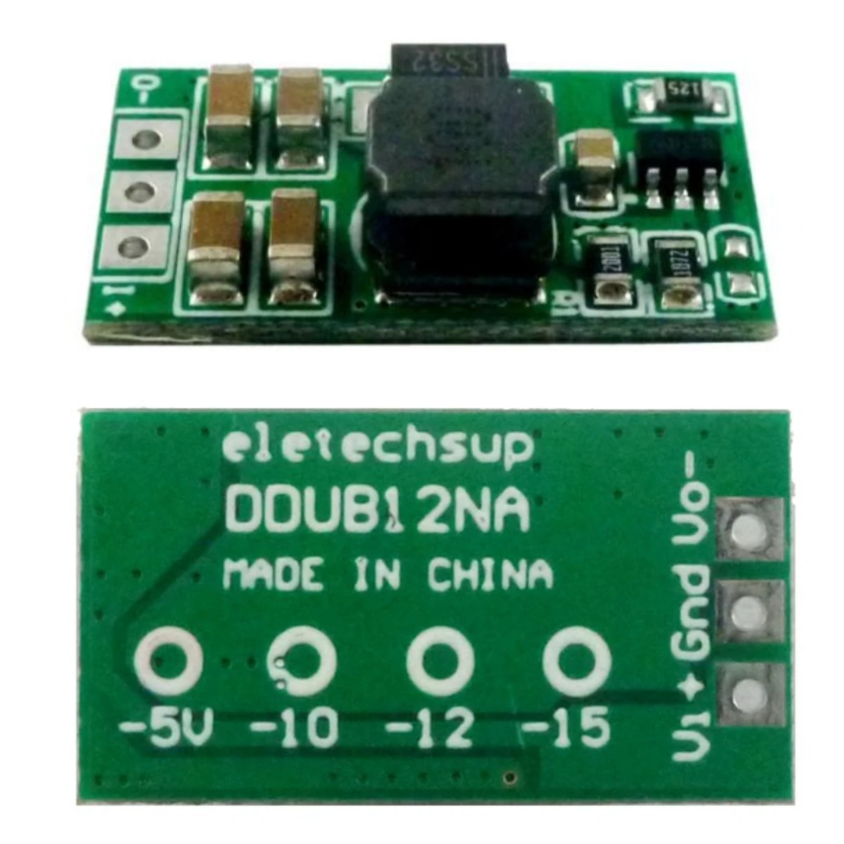 3W +/- Voltage Converter Positive to Negative power supply DC-DC Boost-Buck Module +5~+28V to -5V -10V -12V-15V