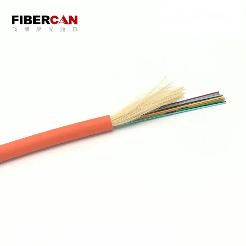 2025CPR 4 core mini breakout fibre optic cables price per meter multimode 4 Core Fiber Optic Cable