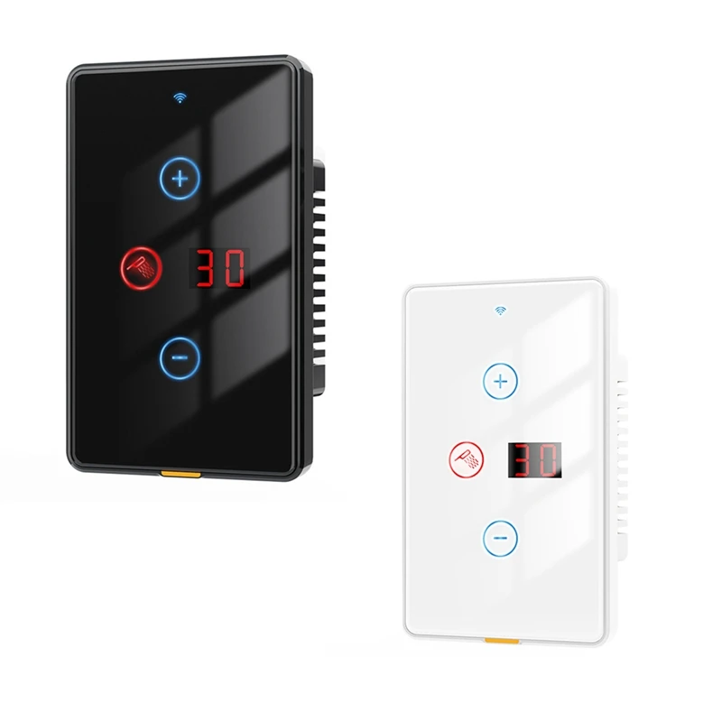 

Tuya Smart Wifi Water Heater Switch Touch Wall Panel 20A For Alexa Google Home A