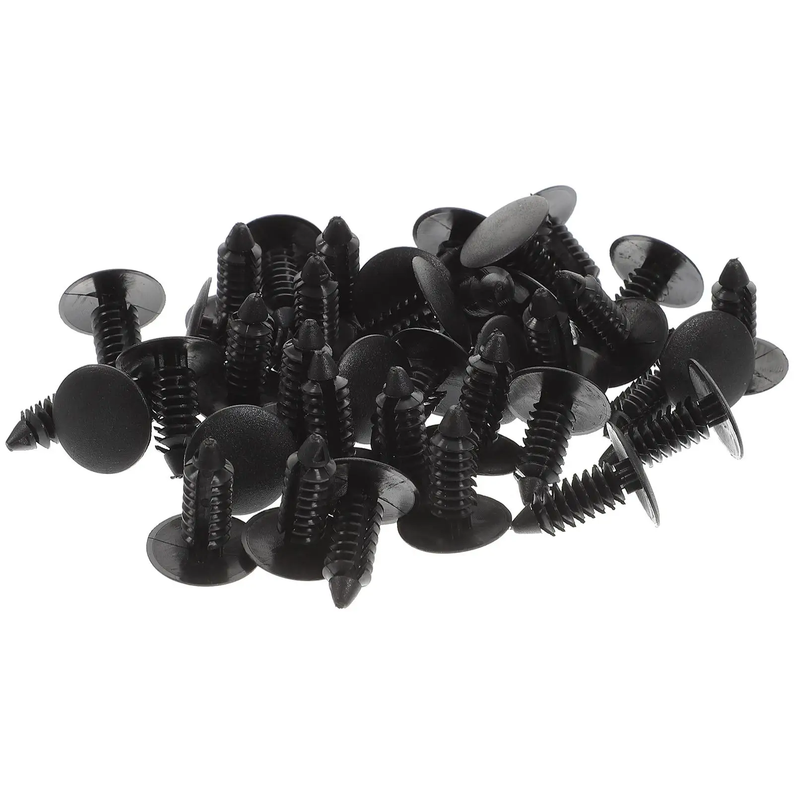 

100 Pcs Nylon Ceiling Automotive Retainer Pin Bumper Screw Push Fastener Door Trim Replacement Pins