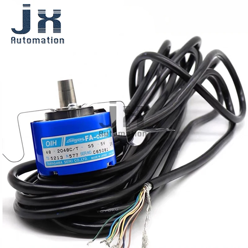Tamagawa TS5213N577 Rotary Encoder OIH48‑2048C/T‑S5‑5V Elevator Traction Machine Encoder Replacement Part