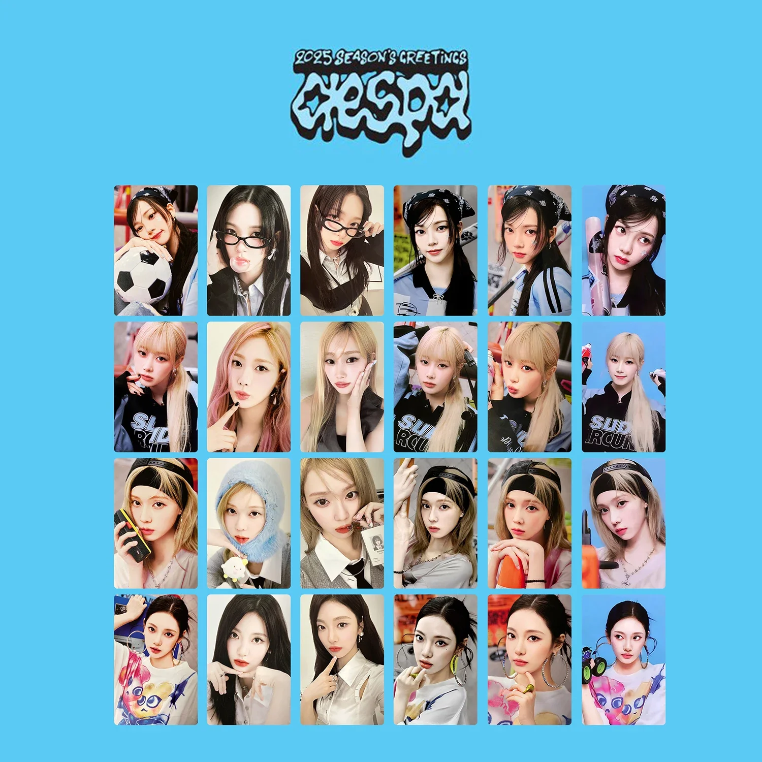 Kpop Merchandise Lomo Card Set Collectible Photocard Postcard for Fans Gift Decor
