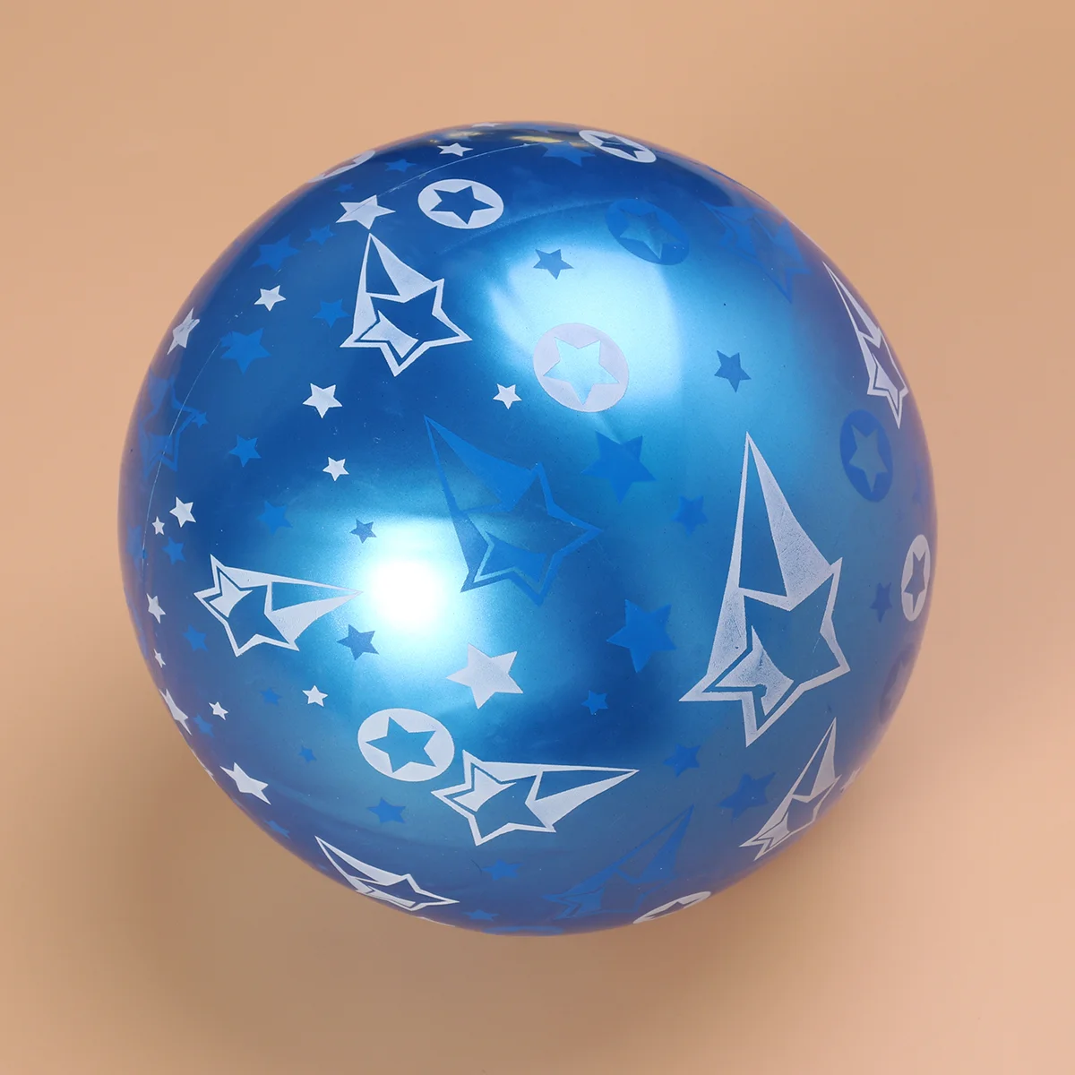 Inflatable Ball Toy Beautiful Funny Star Printing Toy for Kid Child Baby Girl Boy (Color is Random)