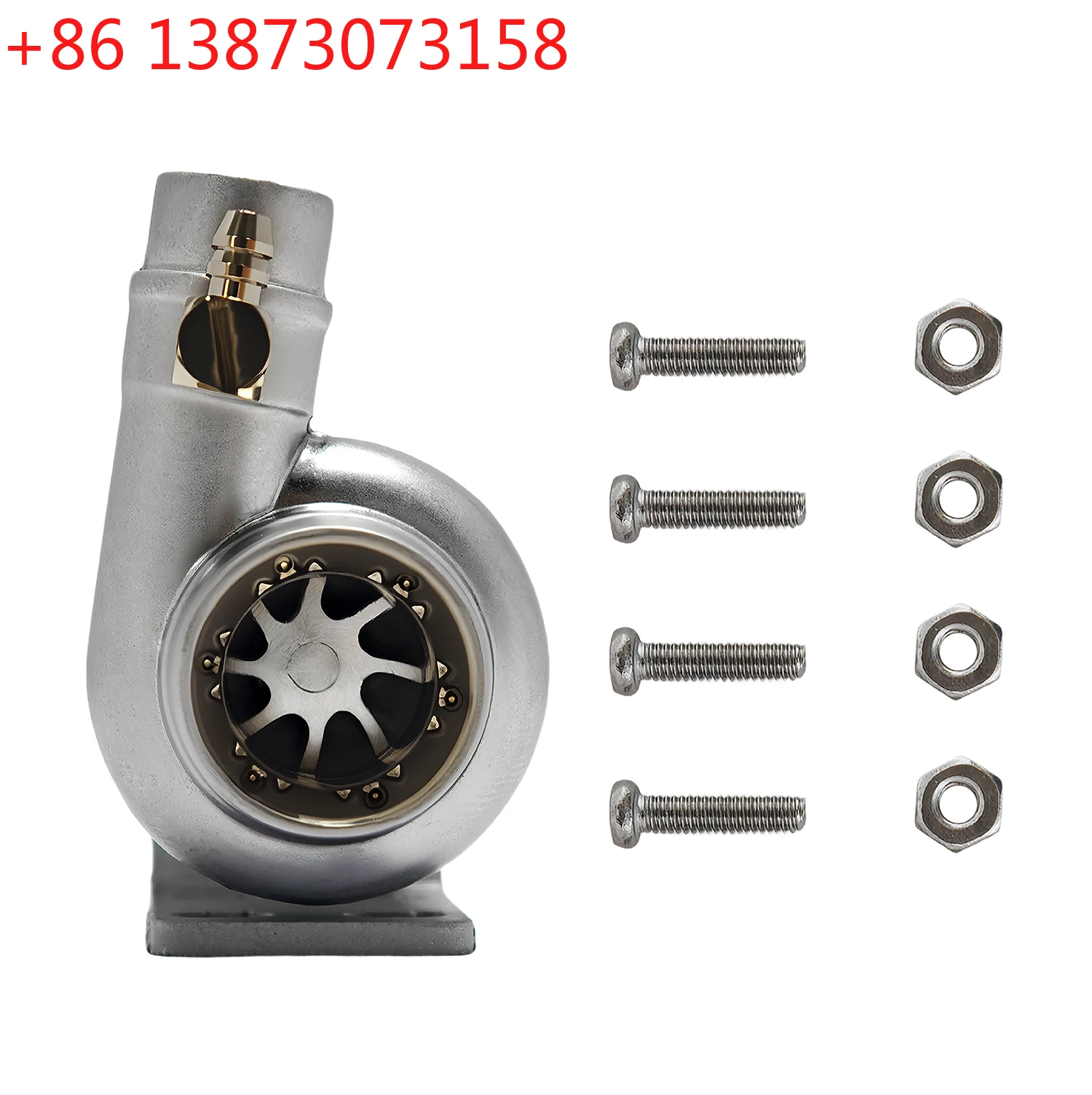 TOYAN NR Methanol Engine Mechanical Swirl RC Turbocharger Simulation Model