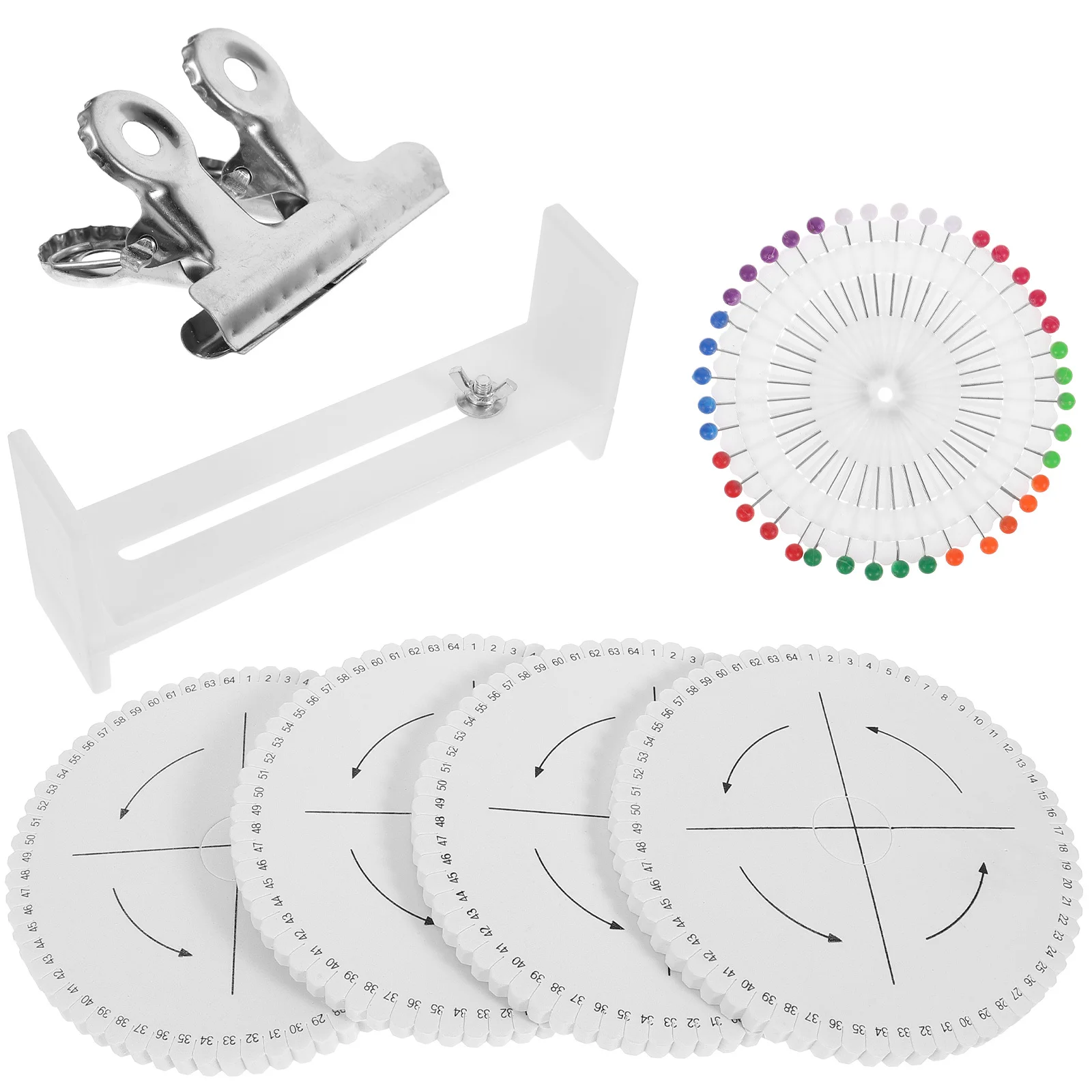 

1 set Weaving Tools 15X15CM Braiding Bracelet Maker Kit Knitting Machine Wood Frame Lanyards RopeBracket Jewelry Craft
