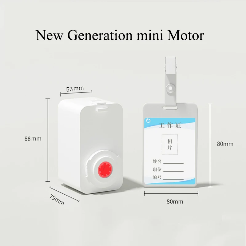New Electric Mini Tuya Zigbee/Wifi Smart Curtain Motor Cornice Automatic System Support Alexa Alice Google Assistant Smartlife