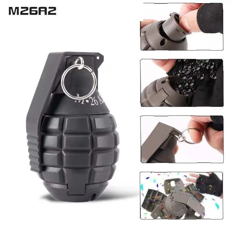 Outdoor Hunting Gear Explosive Water Bomb Children\'s Toy COS Performance CS Eat Chicken Mine Grenade Burst Toy Accessories