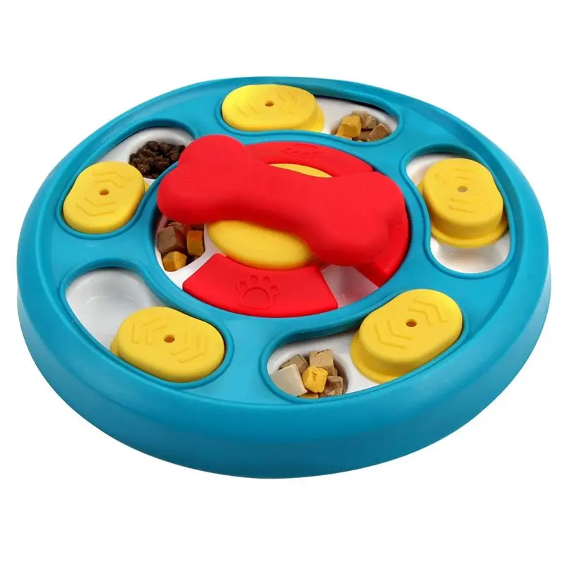 AEE2-Dog Slow Feeder Interactive Increase Puppy IQ Food Dispenser Anti-Choking Tableware Dog Licking Plate Pet Supplies